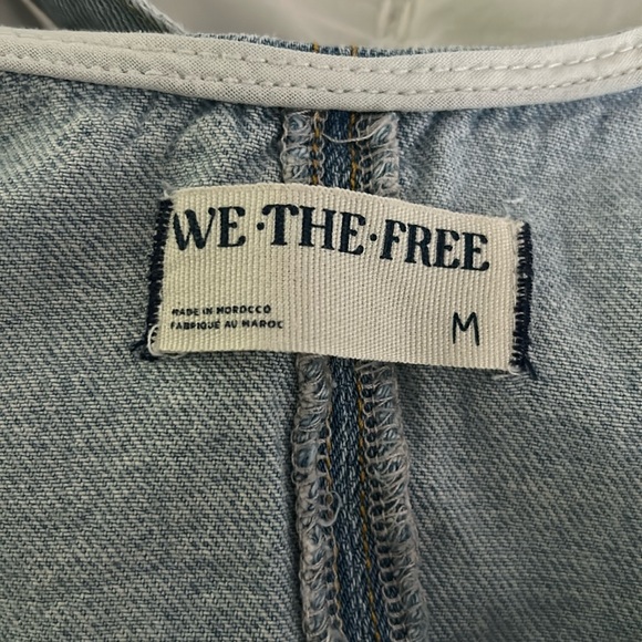 We the Free High Roller Denim Overalls - Picture 6 of 7